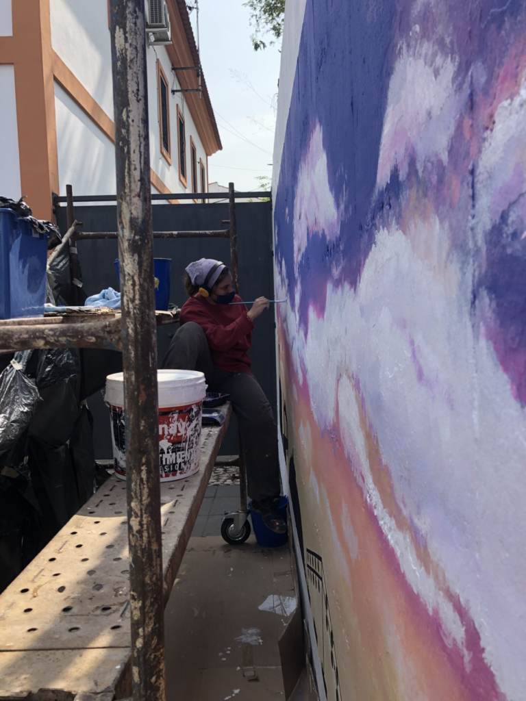 Estrenamos MURAL en la Plaza del Ayuntamiento