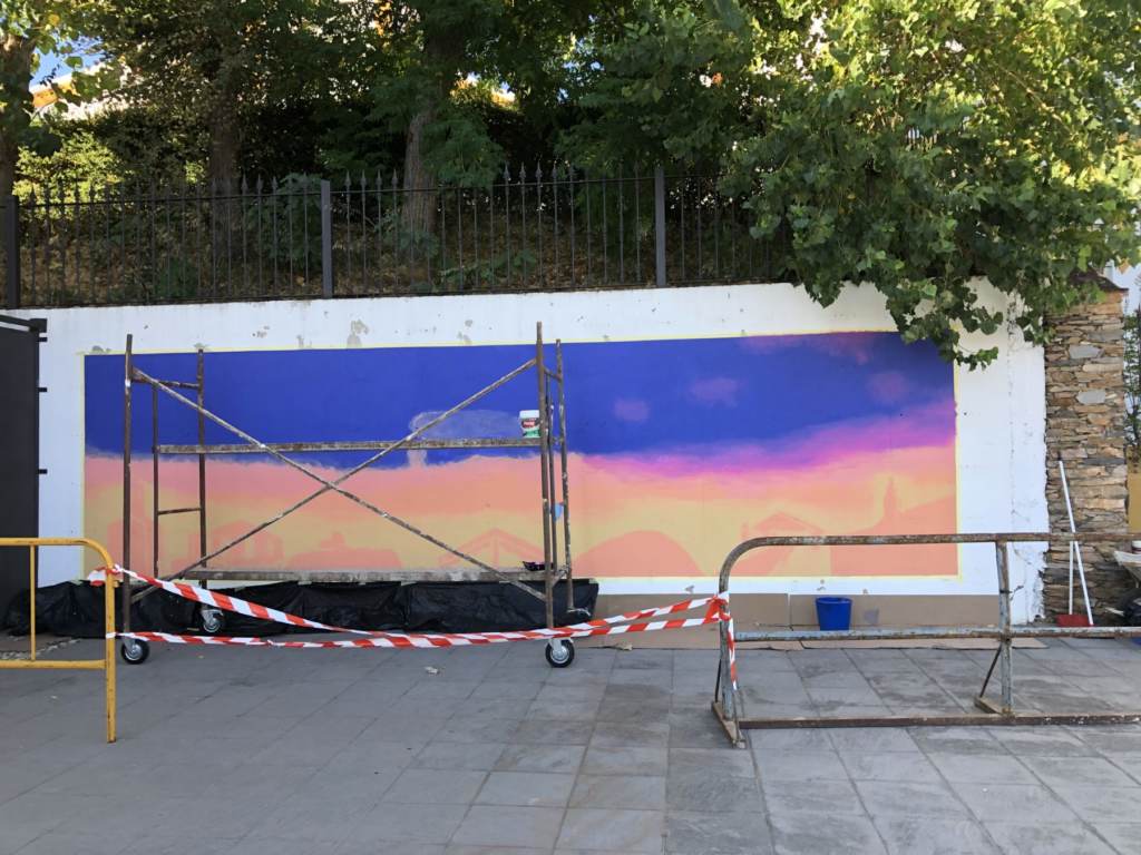 Estrenamos MURAL en la Plaza del Ayuntamiento