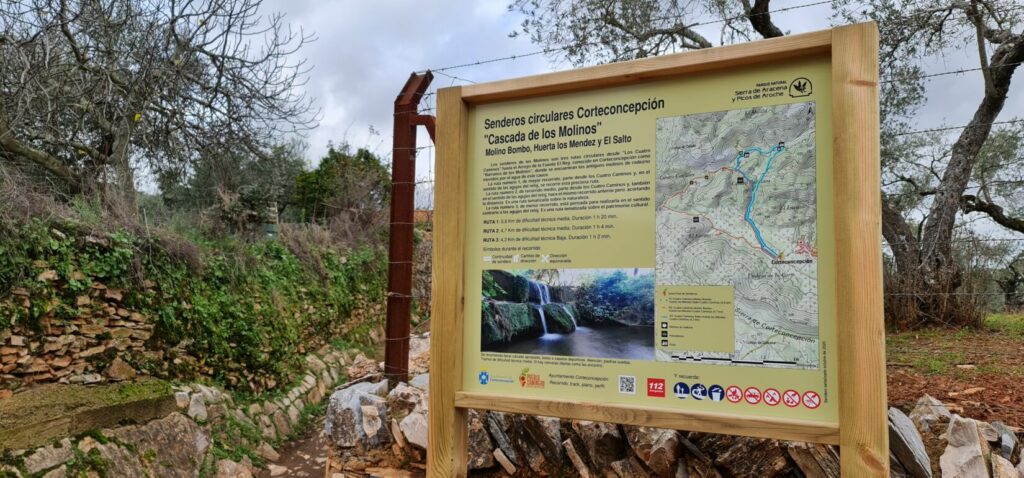 SENDERO - CASCADA DE LOS MOLINOS