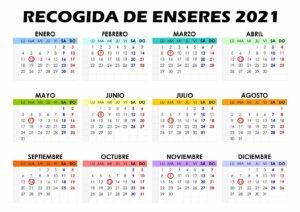 CALENDARIO DE ENSERES