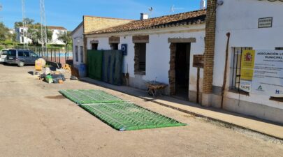 Avanzan las obras de los locales comerciales.