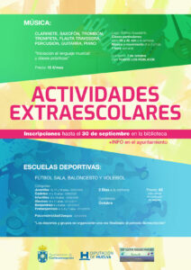 ACTIVIDADES EXTRA-ESCOLARES 21/22