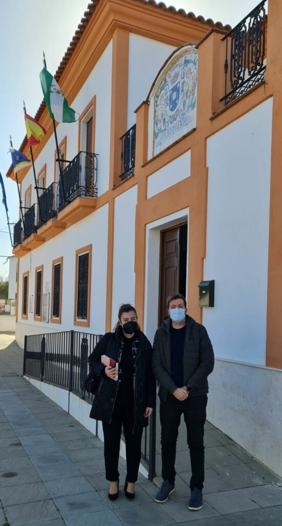 VISITA DE LA ASESORA DE PROGRAMAS DEL IAJ DE HUELVA. 📌📕