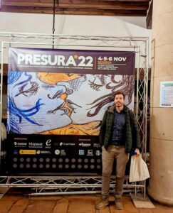 ASISTENCIA POR PARTE DEL ALCALDE, JAVIER GINÉS, A LA FERIA PRESURA’22 DE LA DESPOBLACIÓN EN SIGÜENZA, GUADALAJARA.