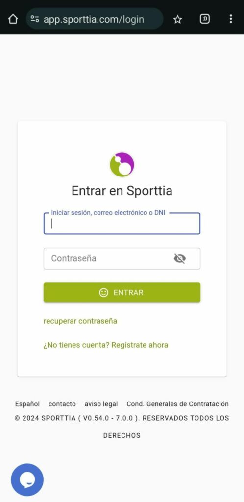 NUEVA APP - PARA LAS RESERVAS DE PÁDEL (SPORTTIA)