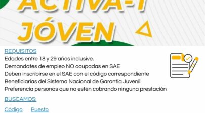 PROGRAMA DE EMPLEO ACTIVA-T JÓVEN