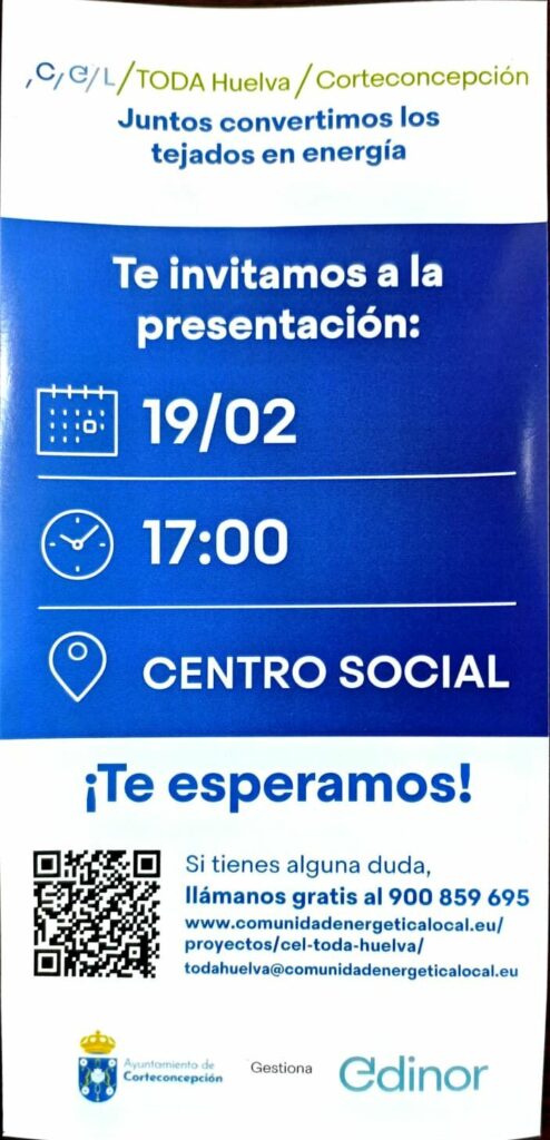 Presentación CEL HUELVA - Corteconcepción ☀️🏘️