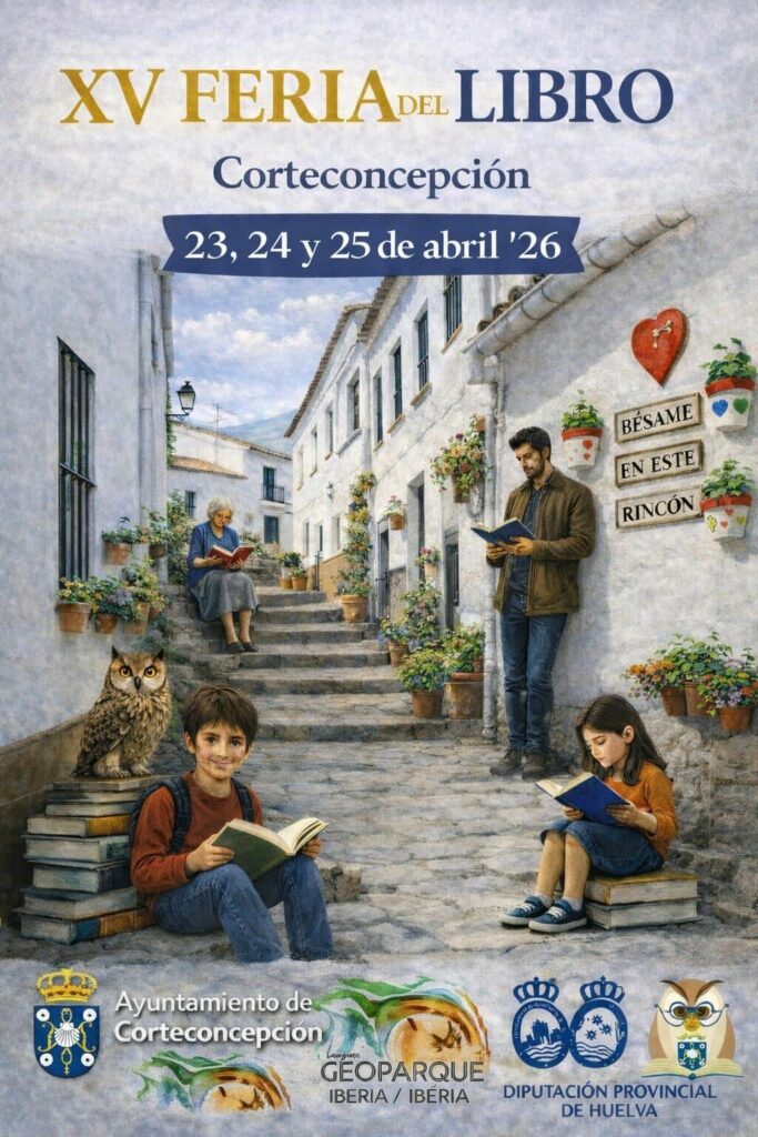 XV FERIA DEL LIBRO DE CORTECONCEPCIÓN - 23, 24 Y 25 DE ABRIL DE 2026 - PROGRAMACIÓN